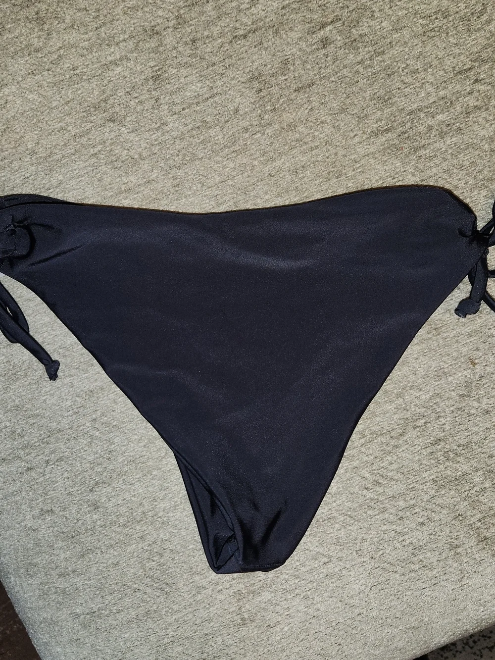 Black Bikini Bottom with Side Ties